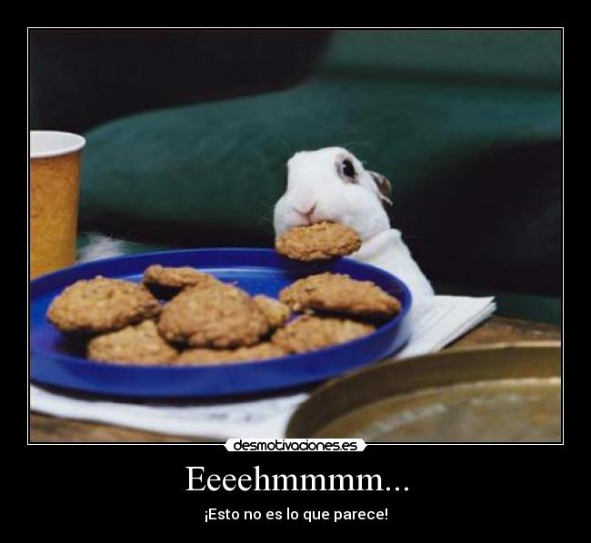 Eeeehmmmm... - ¡Esto no es lo que parece!