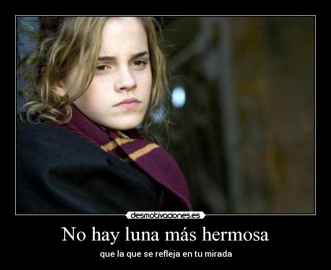 No hay luna más hermosa -