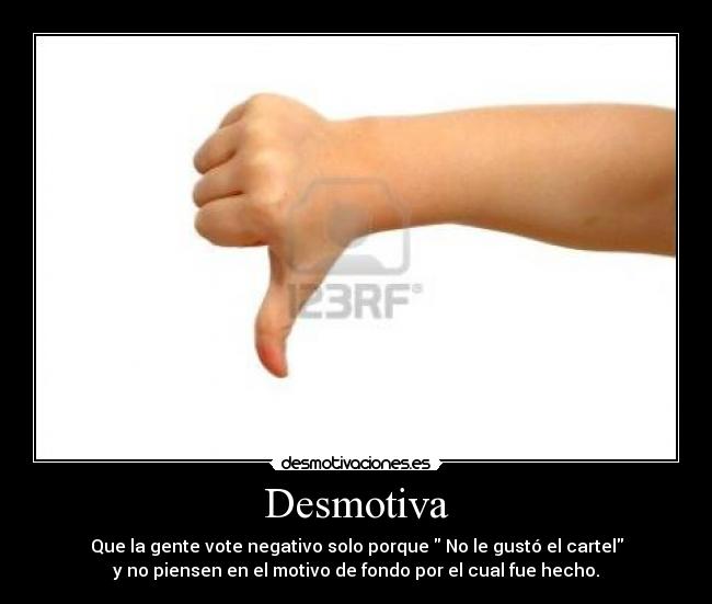 Desmotiva -
