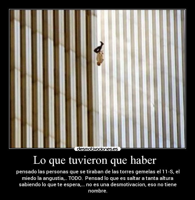 Lo que tuvieron que haber   - 