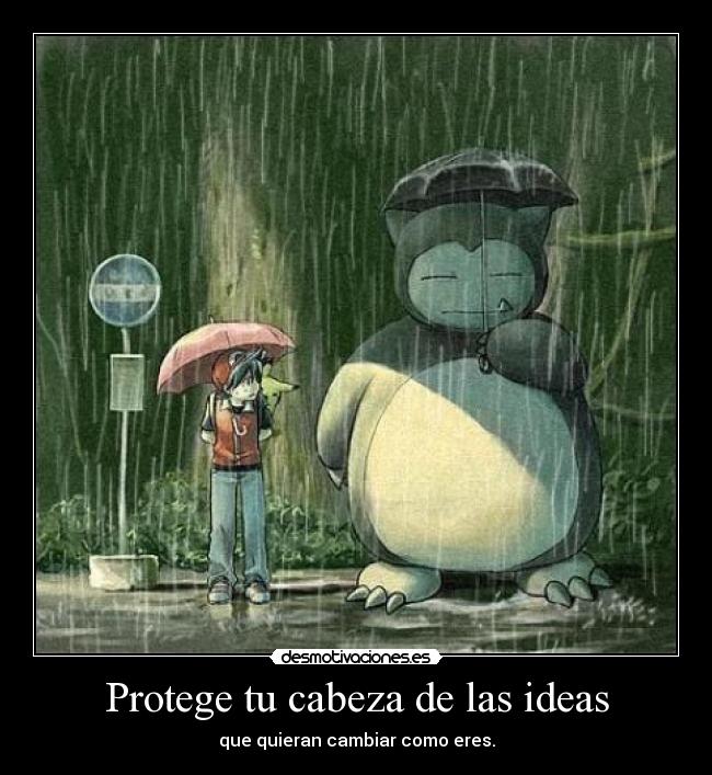 carteles ideas amor pokemon snorlax mola desmotivaciones