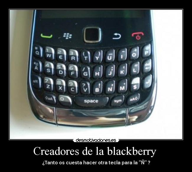 Creadores de la blackberry -