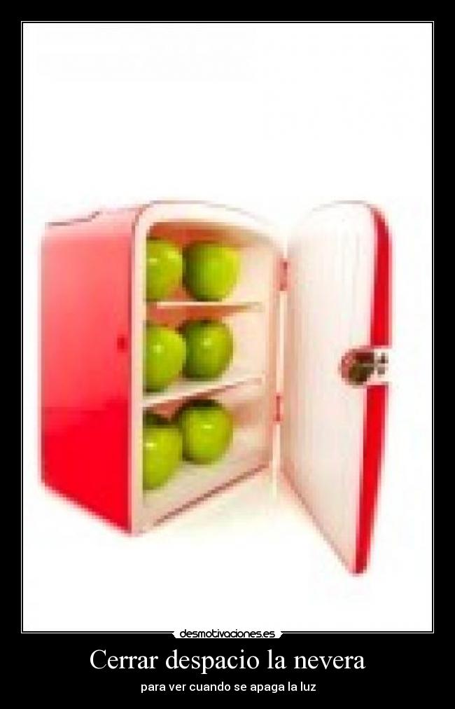 carteles nevera luz desmotivaciones