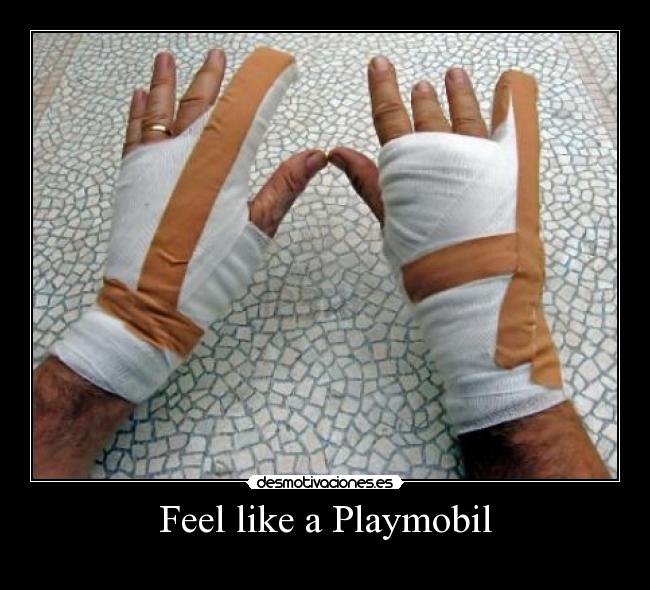 Feel like a Playmobil - 