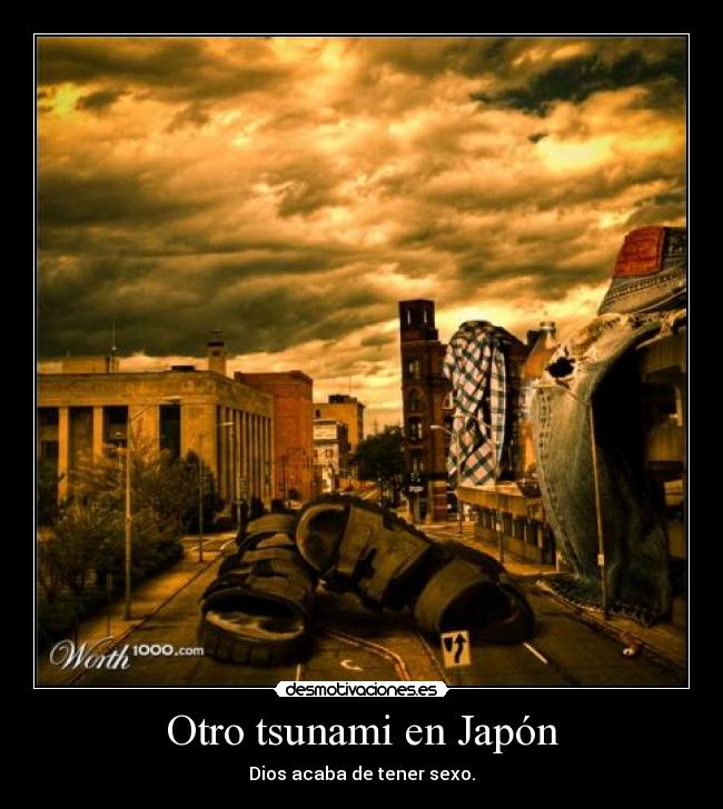 Otro tsunami en Japón -