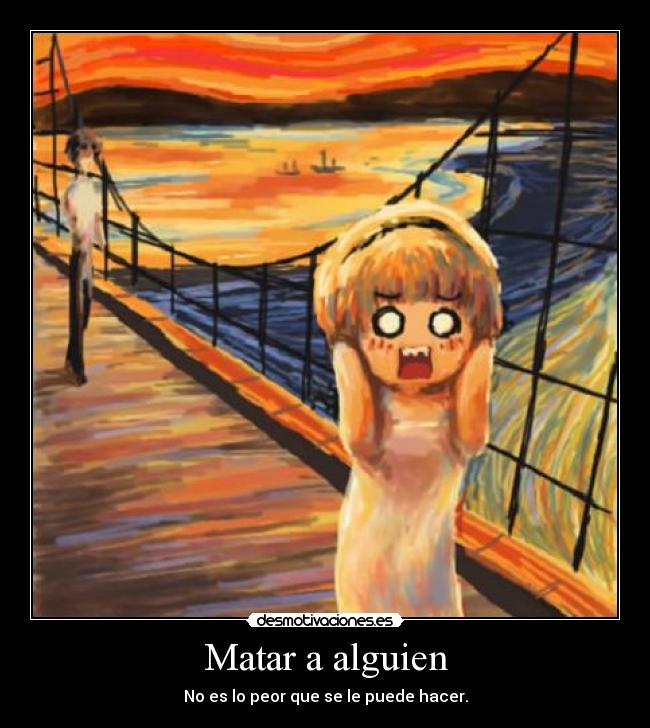 Matar a alguien - 