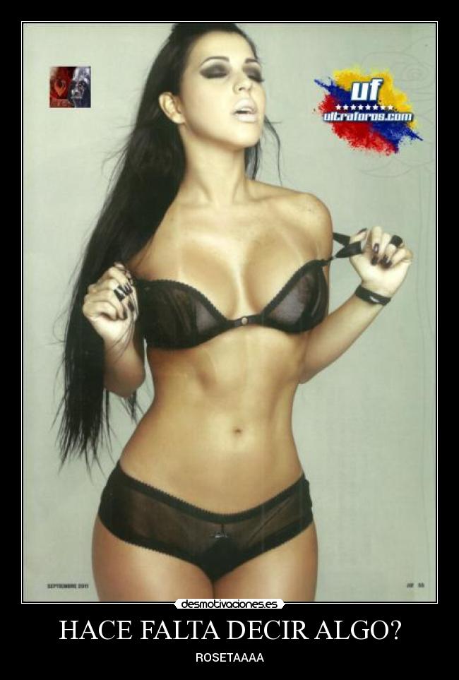 HACE FALTA DECIR ALGO? -