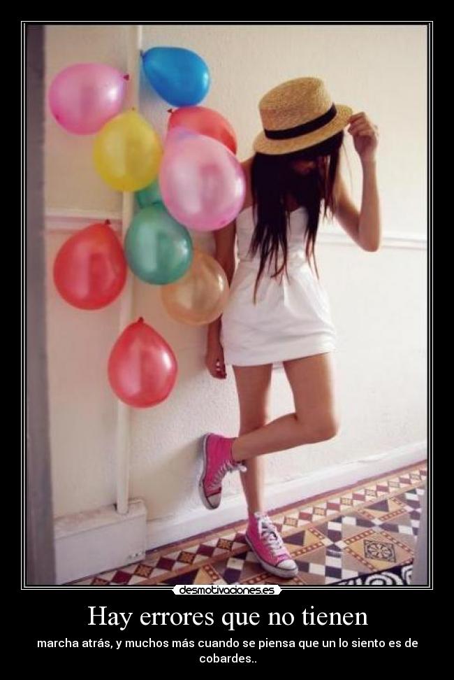 Hay errores que no tienen - 