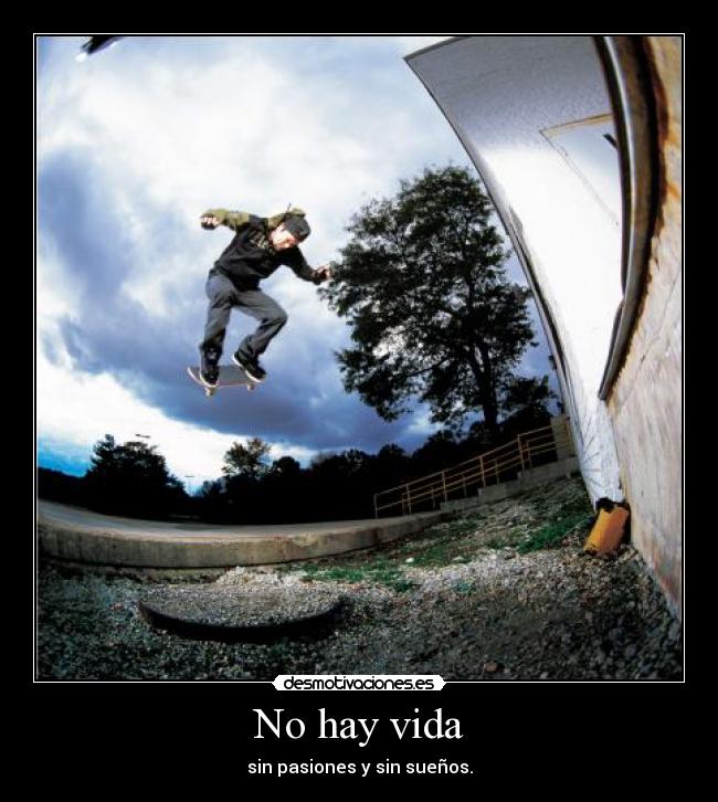 No hay vida -