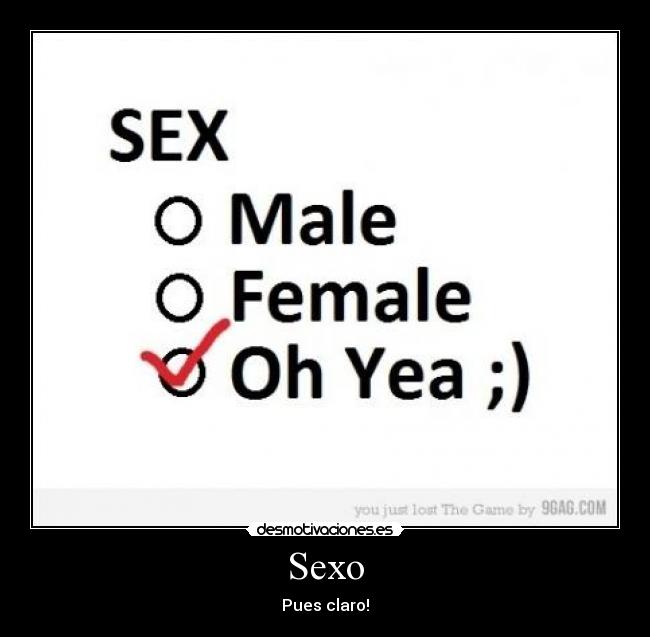 Sexo - Pues claro!