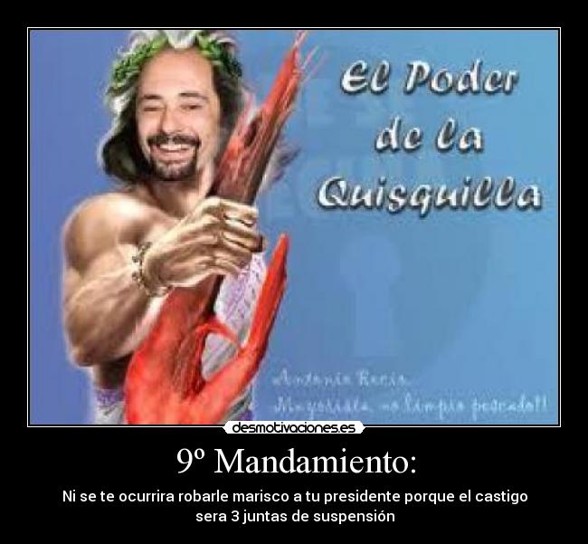 9º Mandamiento: -
