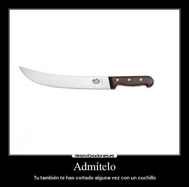 carteles cuchillo desmotivaciones