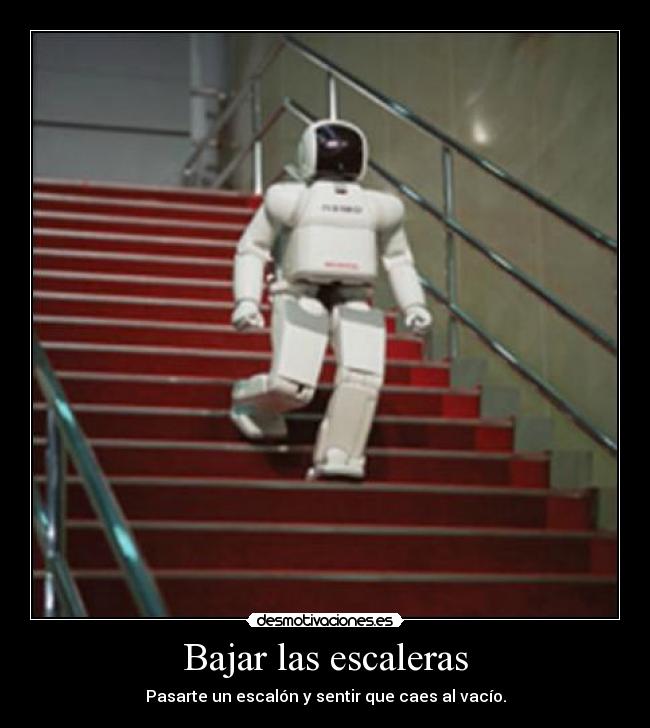 Bajar las escaleras -