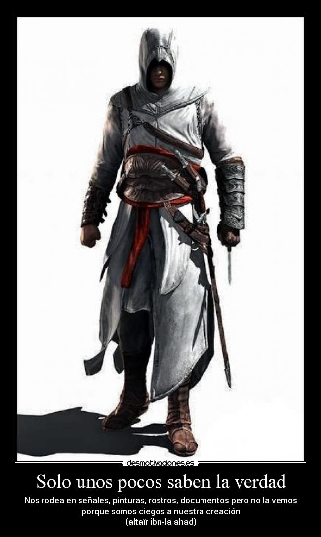 Solo unos pocos saben la verdad -