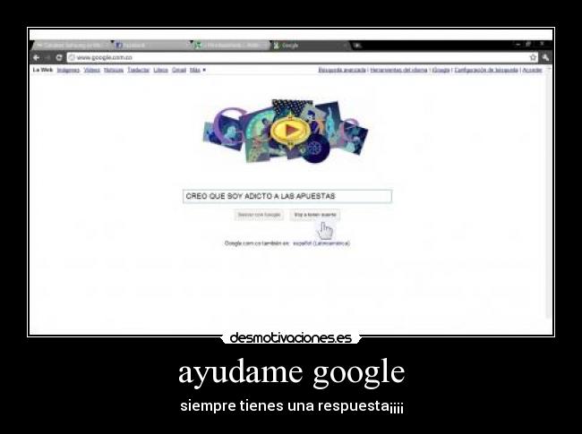ayudame google -