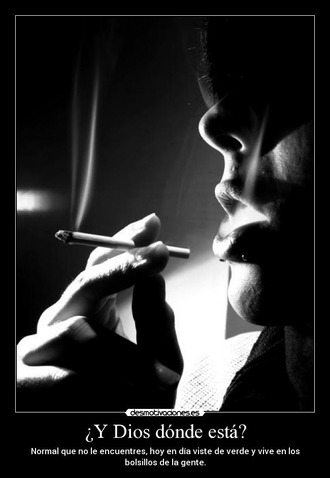 ¿Y Dios dónde está? -