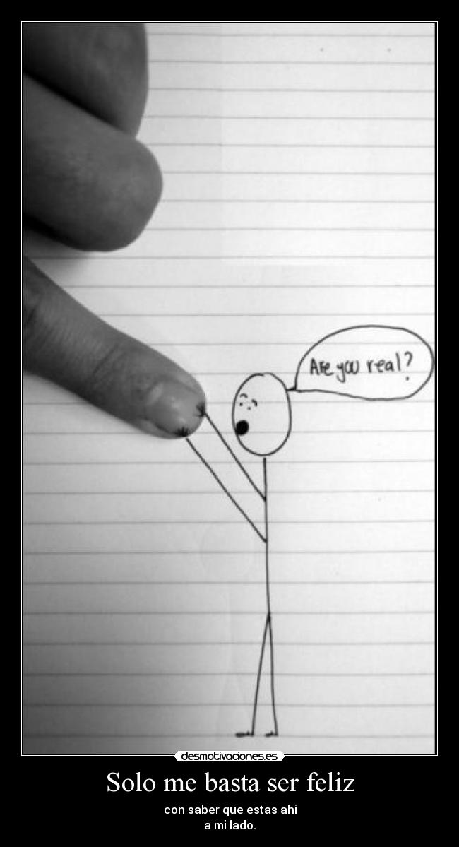Solo me basta ser feliz - 