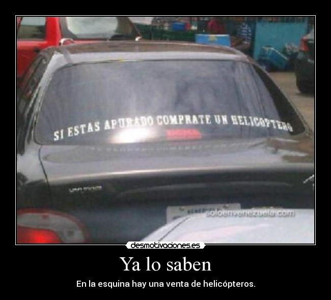 Ya lo saben - 