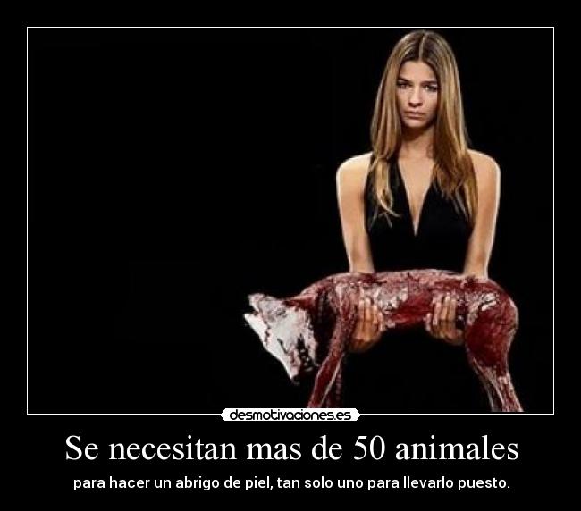 Se necesitan mas de 50 animales -