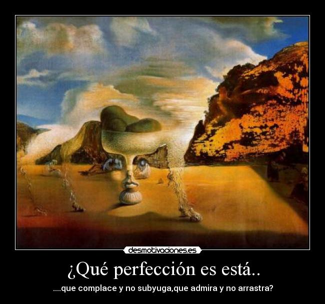 ¿Qué perfección es está.. - 