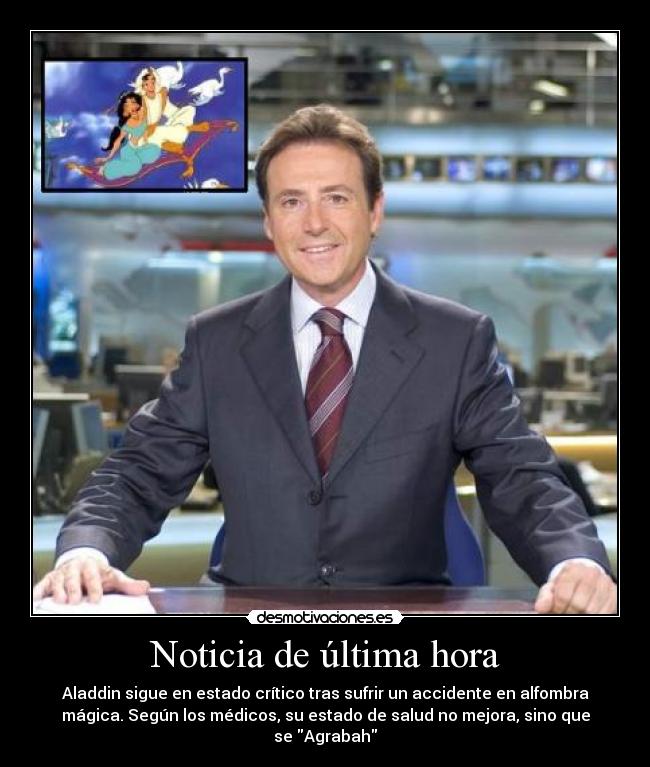 carteles matias prats chiste chistaco aladdin disney agrabah noticia ultima hora desmotivaciones