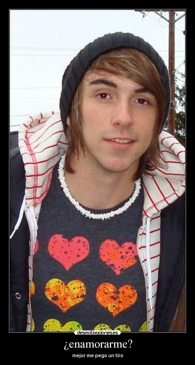 ¿enamorarme? - mejor me pego un tiro
