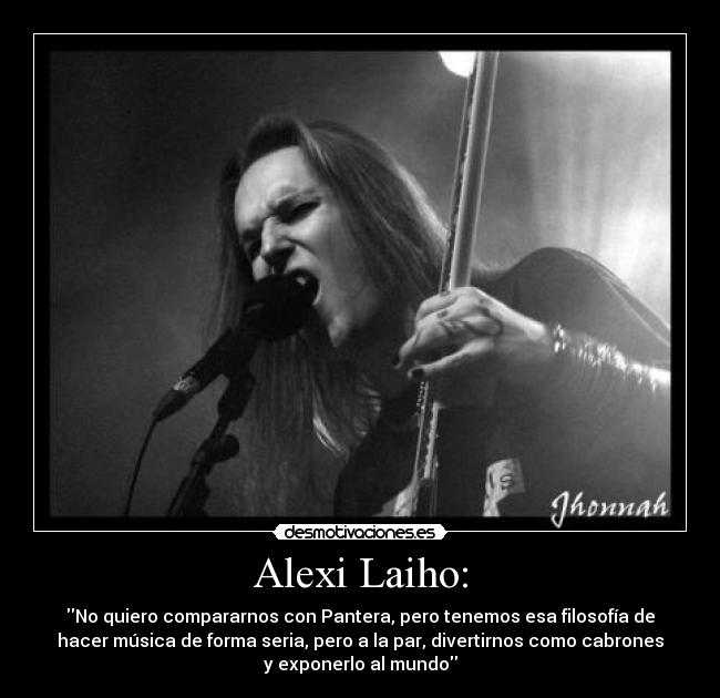 Alexi Laiho: - 