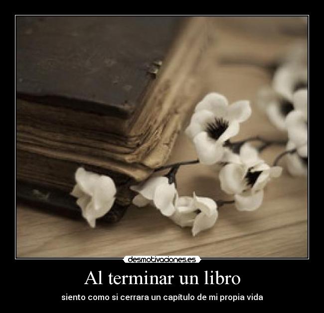 carteles libro flor cerrar vida desmotivaciones