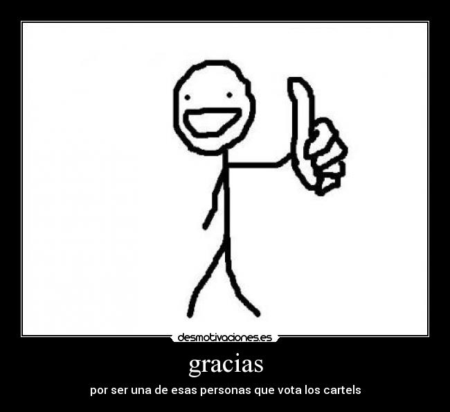 gracias -