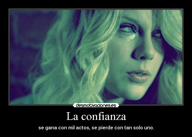 La confianza -
