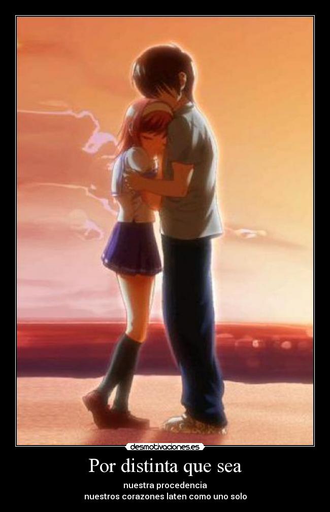 Por distinta que sea - 