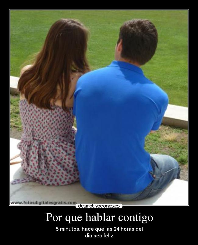 Por que hablar contigo -