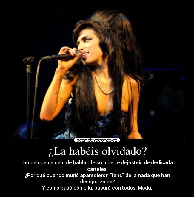 ¿La habéis olvidado? - 