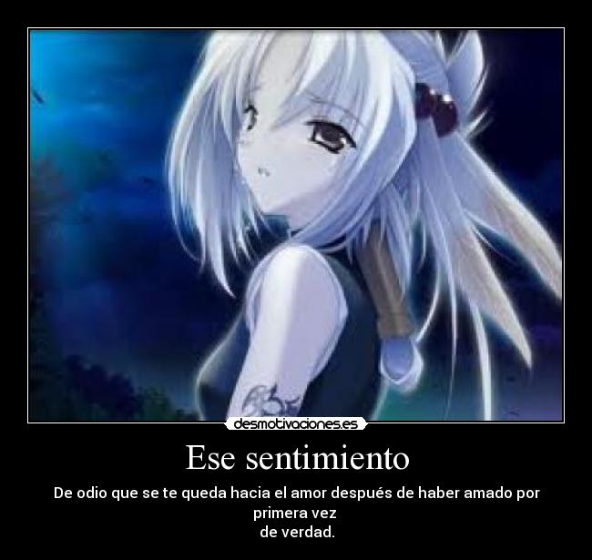 Ese sentimiento -