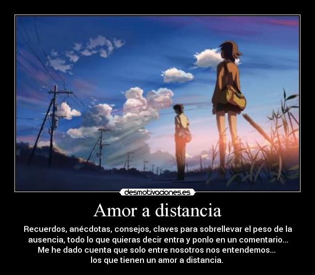 Amor a distancia - 