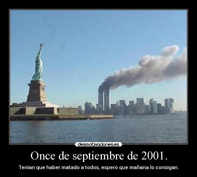 Once de septiembre de 2001. - 