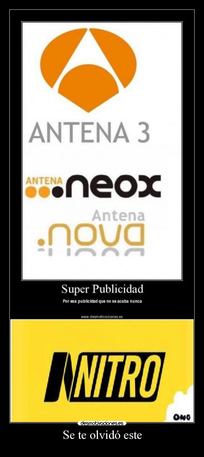 carteles nitro desmotivaciones