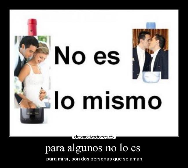 para algunos no lo es - para mi si , son dos personas que se aman