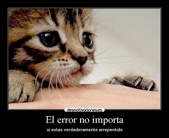 El error no importa - 