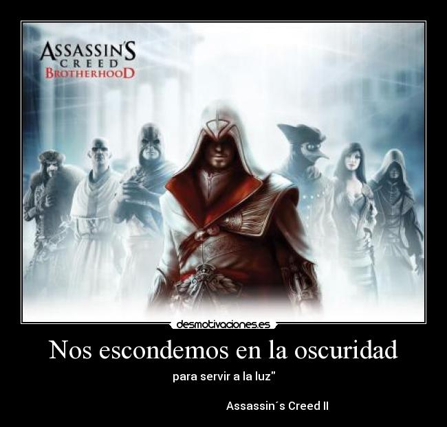 Nos escondemos en la oscuridad - 