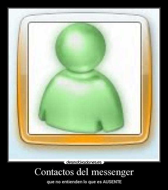 Contactos del messenger -