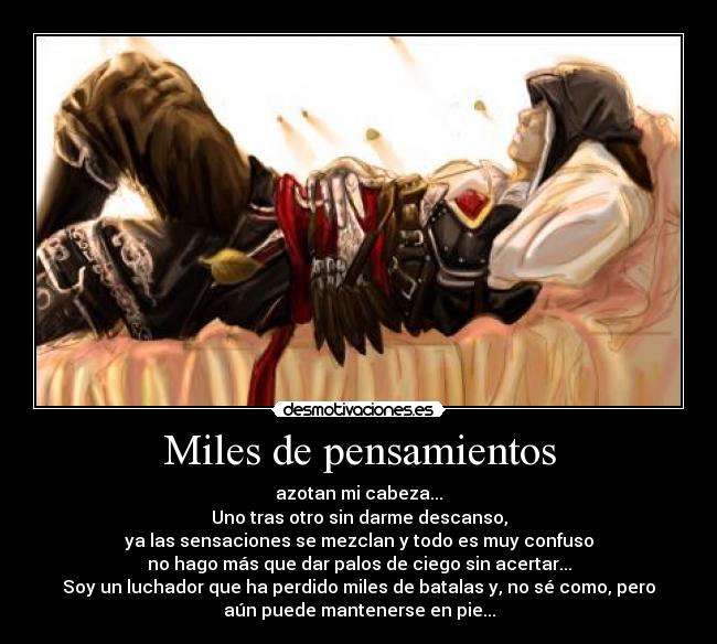 Miles de pensamientos - 