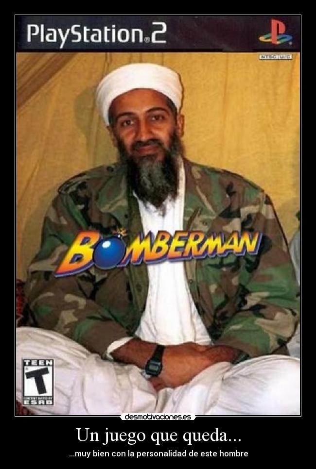 Un juego que queda... - ...muy bien con la personalidad de este hombre