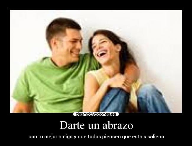 Darte un abrazo -