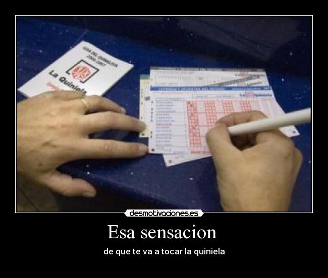 Esa sensacion -