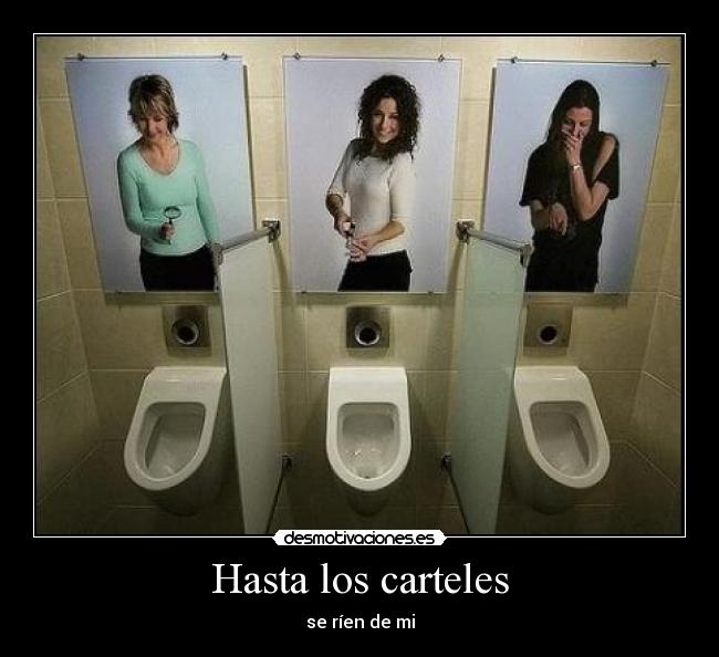 Hasta los carteles -