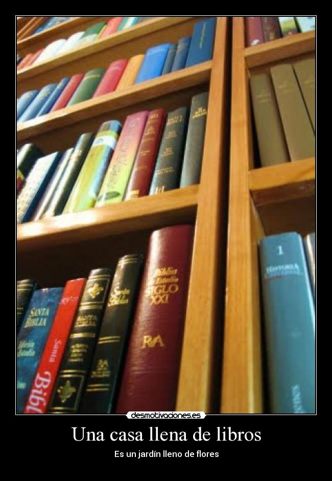 Una casa llena de libros - 