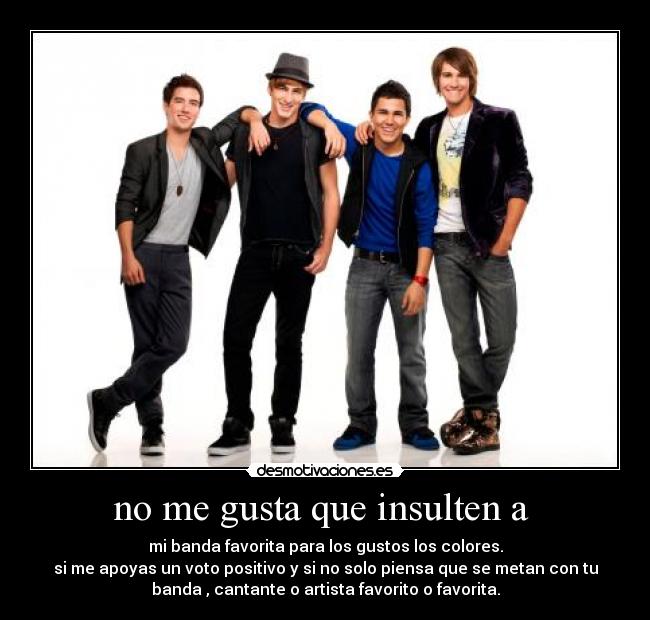 no me gusta que insulten a  - 