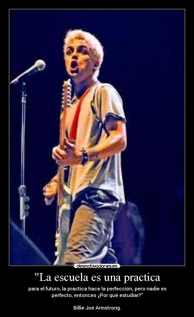 La escuela es una practica - 