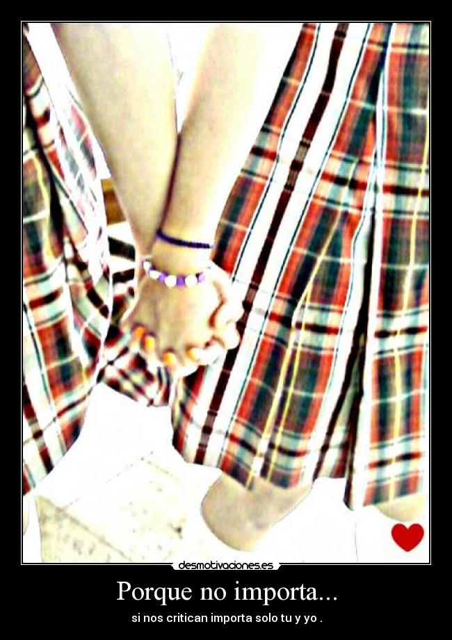 Porque no importa... - 
